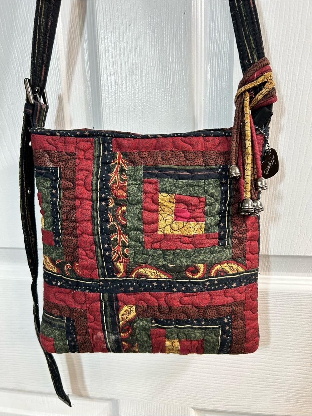Donna Sharp Quilted Patchwork Crossbody Shoulder Bag